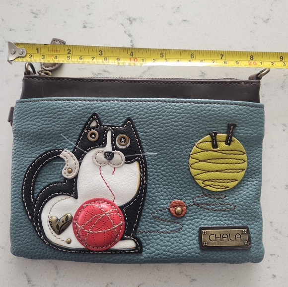 CHALA cat double zip wallet - Picture 4 of 10